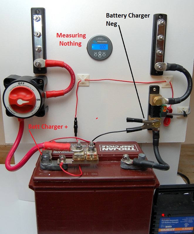 battery monitor with shunt