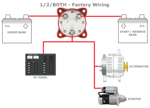 1/2/BOTH Battery Switch Considerations - Marine How To